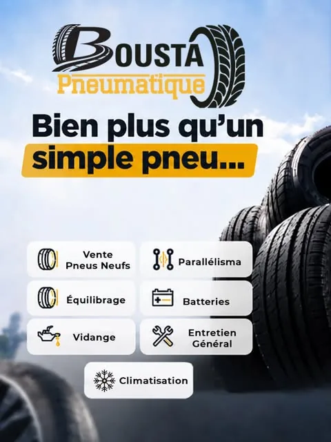 Publication Instagram de Pneumatique Bousta