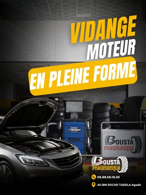 Publication Instagram de Pneumatique Bousta
